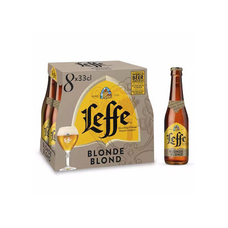 Leffe Blonde 8X 33CL
