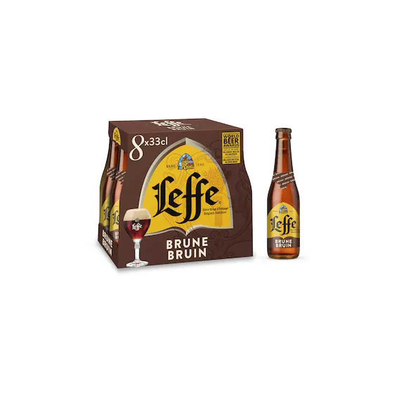 Leffe Brune 8x 33CL