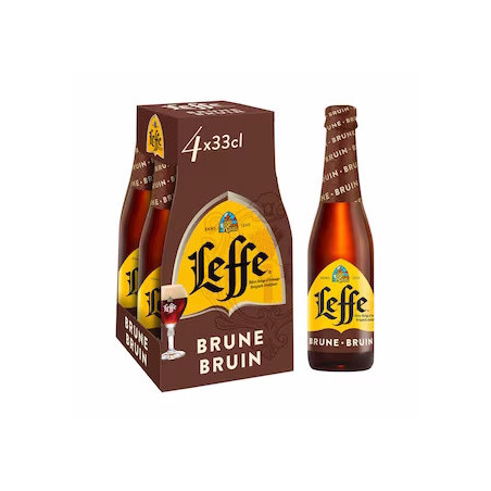Leffe Brune 4x 33CL
